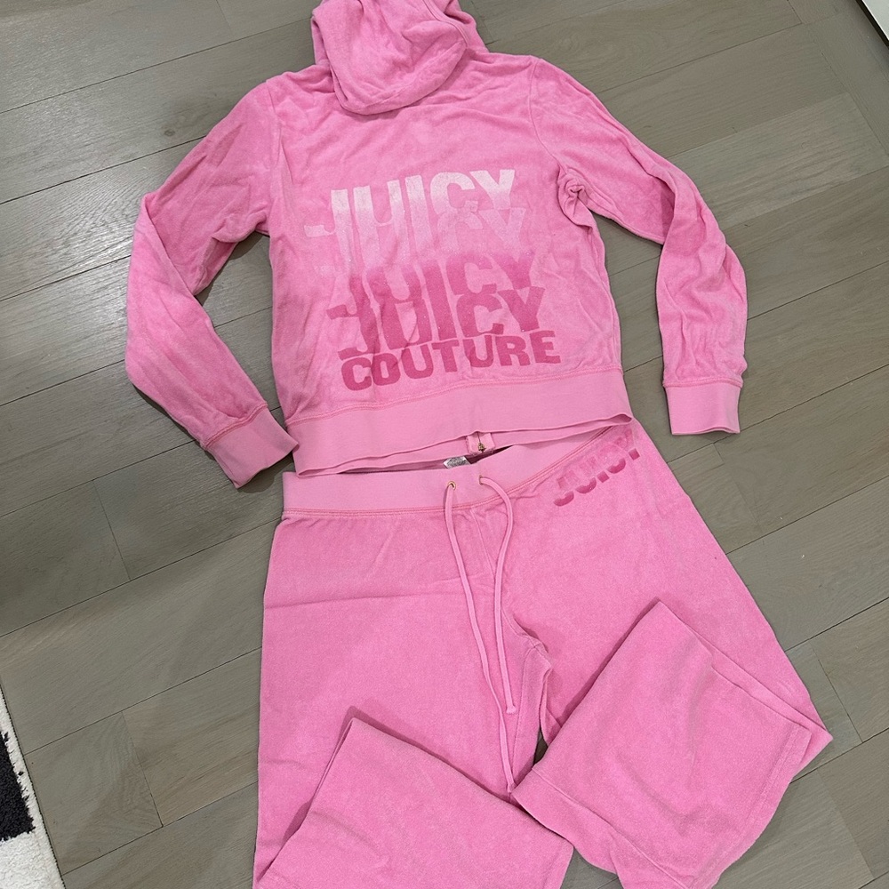 Vintage Juicy Couture track suit